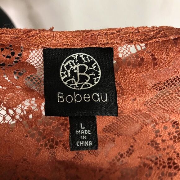 Bobeau Lace Sheer Blouse - Women’s L - Picture 6 of 7